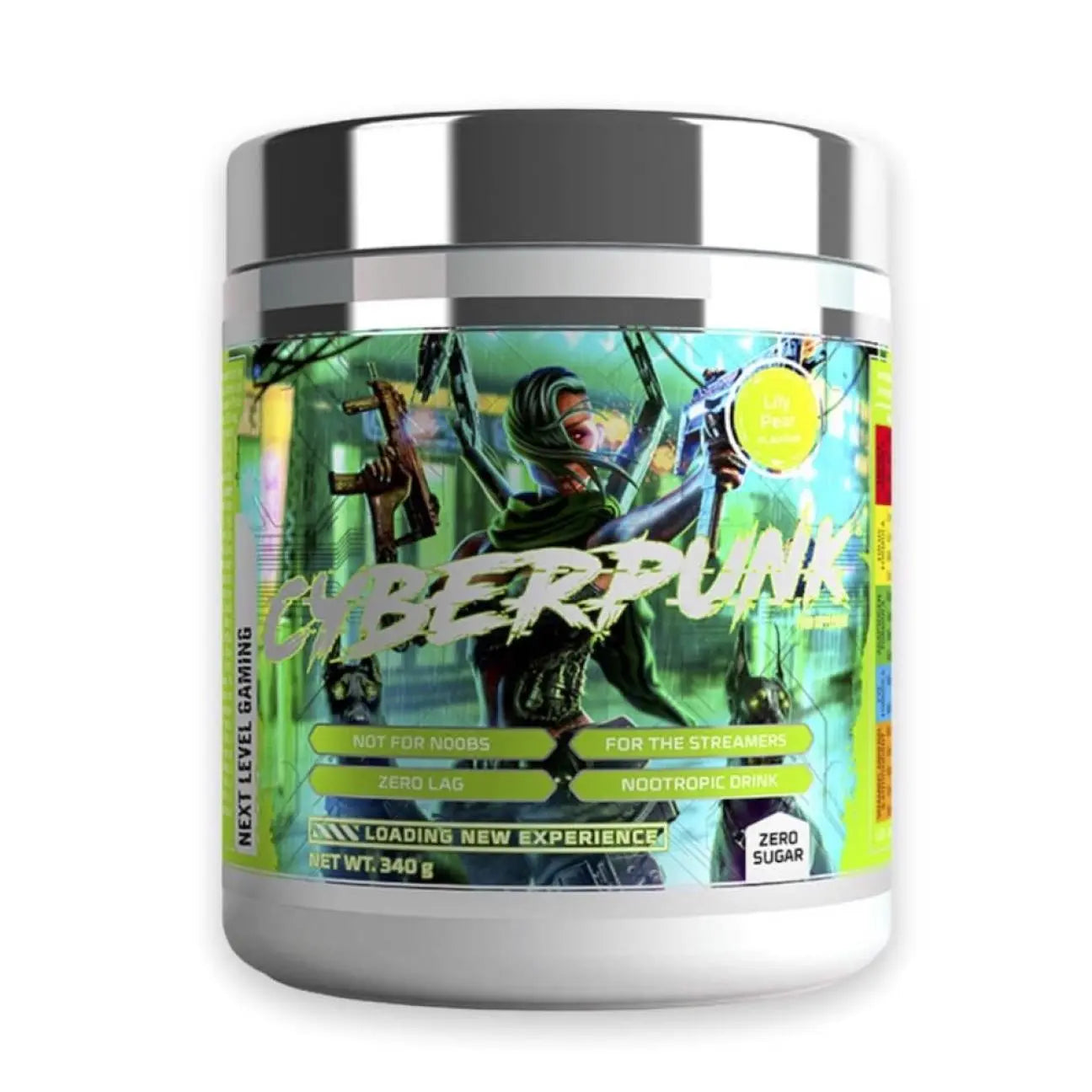 Cyber Punk PRE-WORKOUT ZERO SUGAR, Powder Cyber Punk