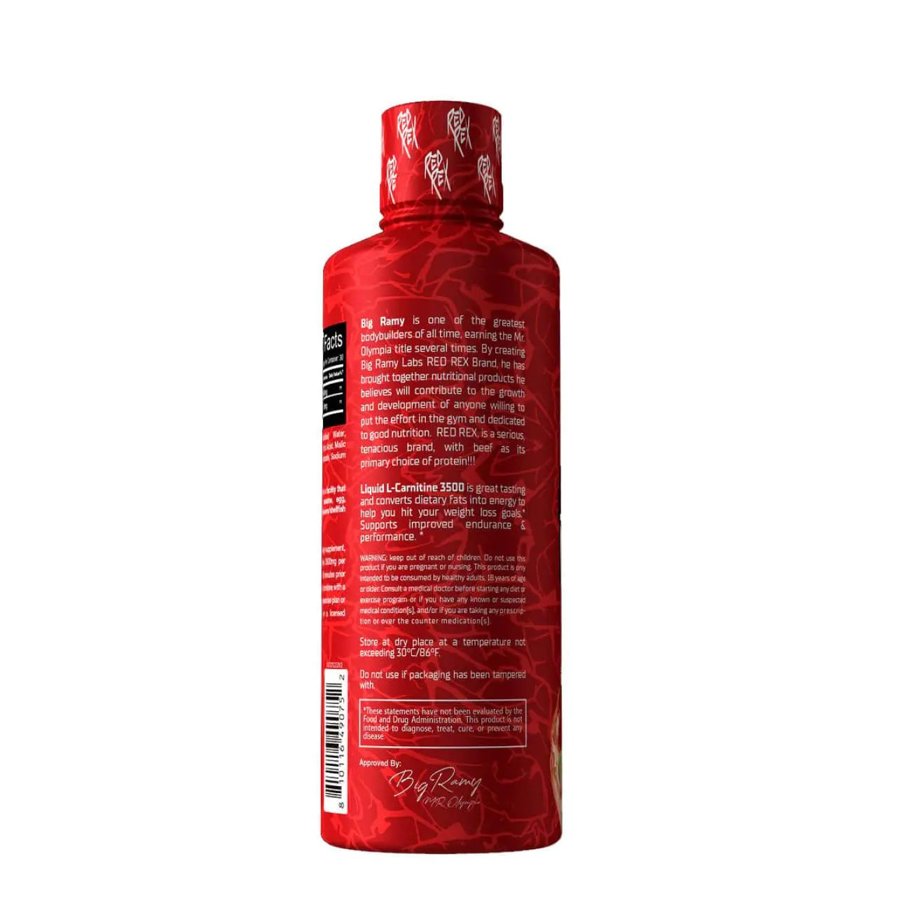 Red Rex L-CARNITINE, Liquid Red Rex