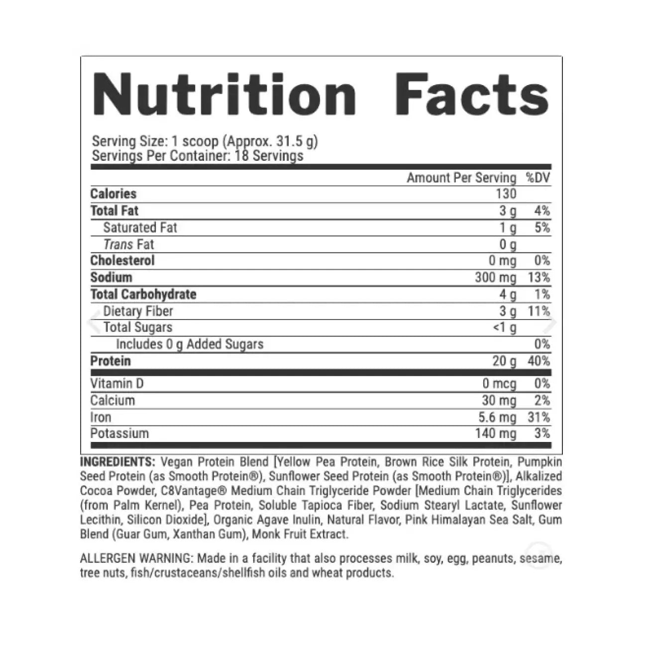 Nutrex Research PLANT PROTEIN, Powder Nutrex Research