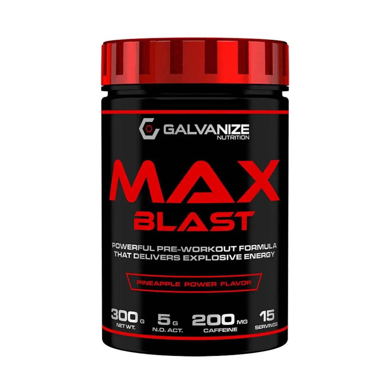 Galvanize Nutrition MAX BLAST PRE-WORKOUT, Powder Galvanize Nutrition