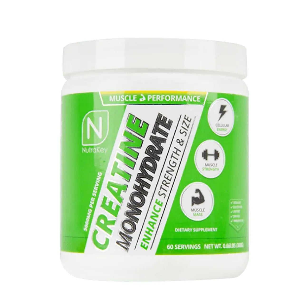 NutraKey CREATINE MONOHYDRATE, Powder NutraKey