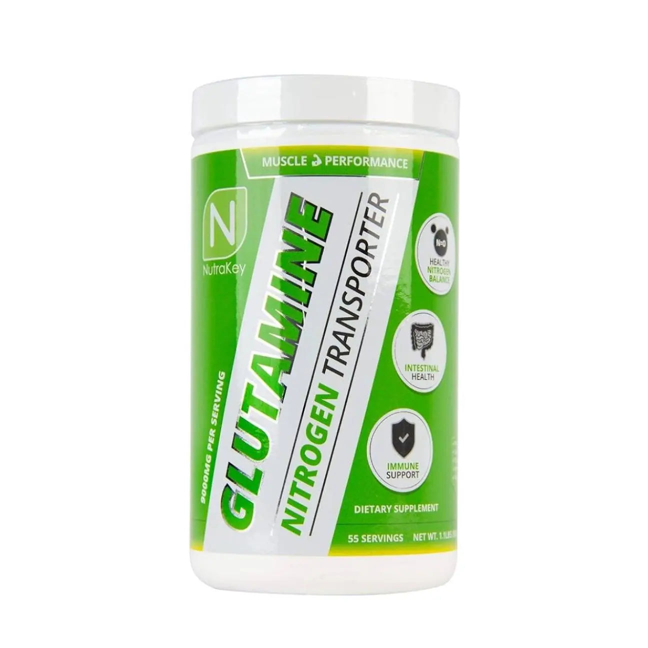 NutraKey GLUTAMINE, Powder NutraKey