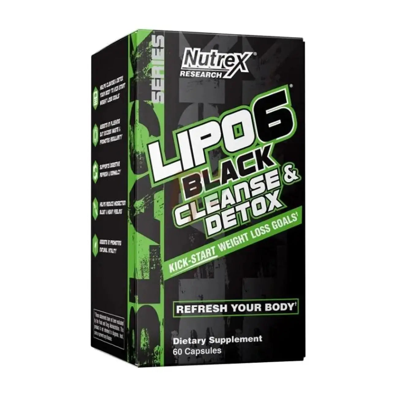 Nutrex Research LIPO6 BLACK CLEANSE&DETOX, Capsules Nutrex Research