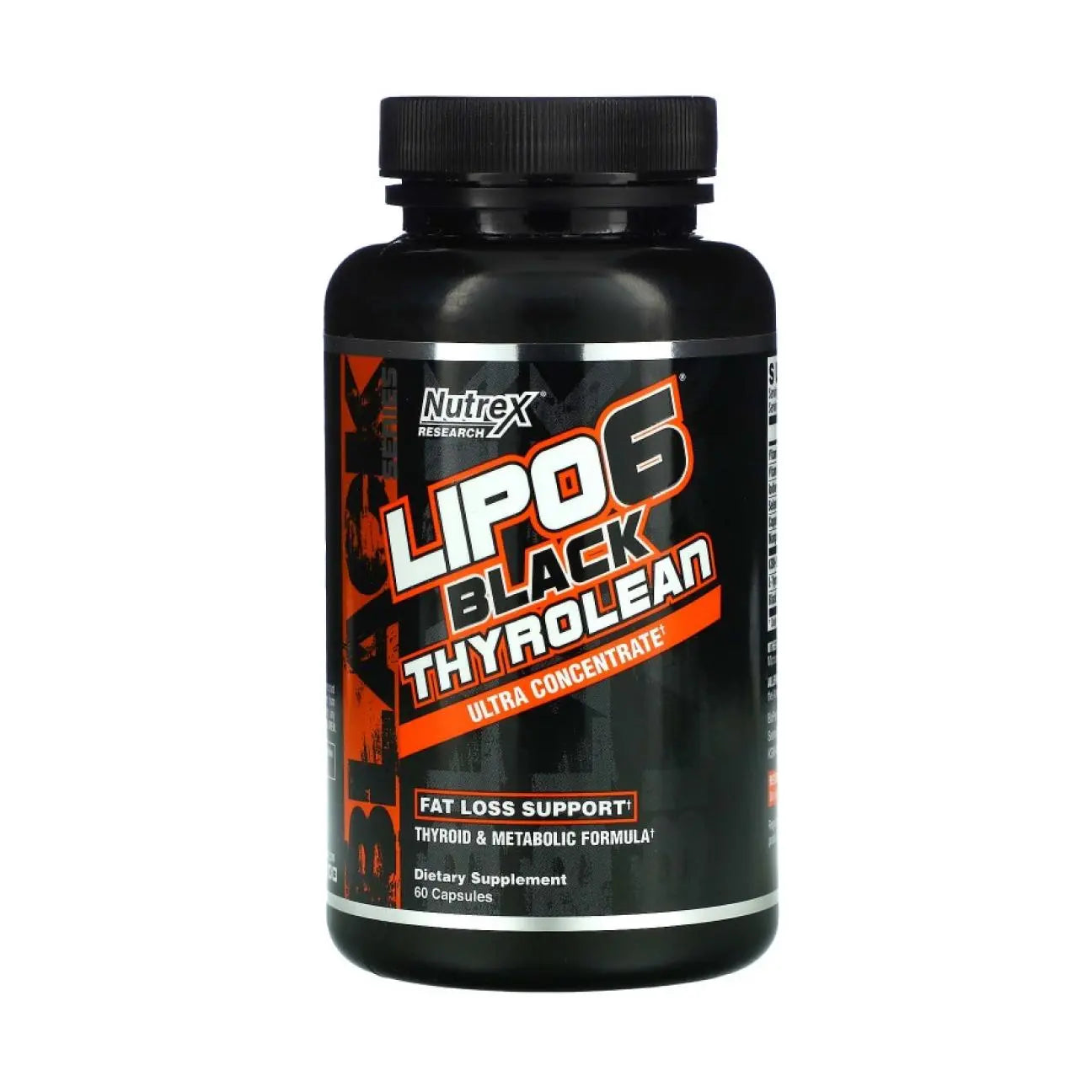 Nutrex Research LIPO6 BLACK THYROLEAN, Capsules Nutrex Research