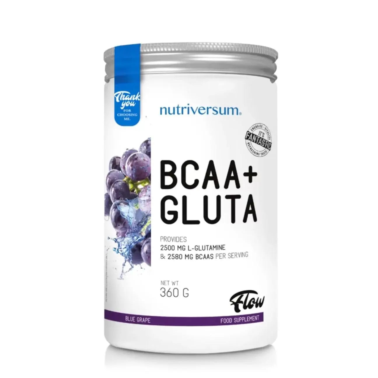 Nutriversum BCAA + GLUTAMINE, Powder Nutriversum