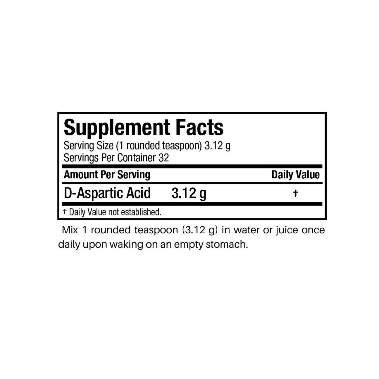 WARRIOR D-ASPARTIC ACID (DAA), Capsules WARRIOR