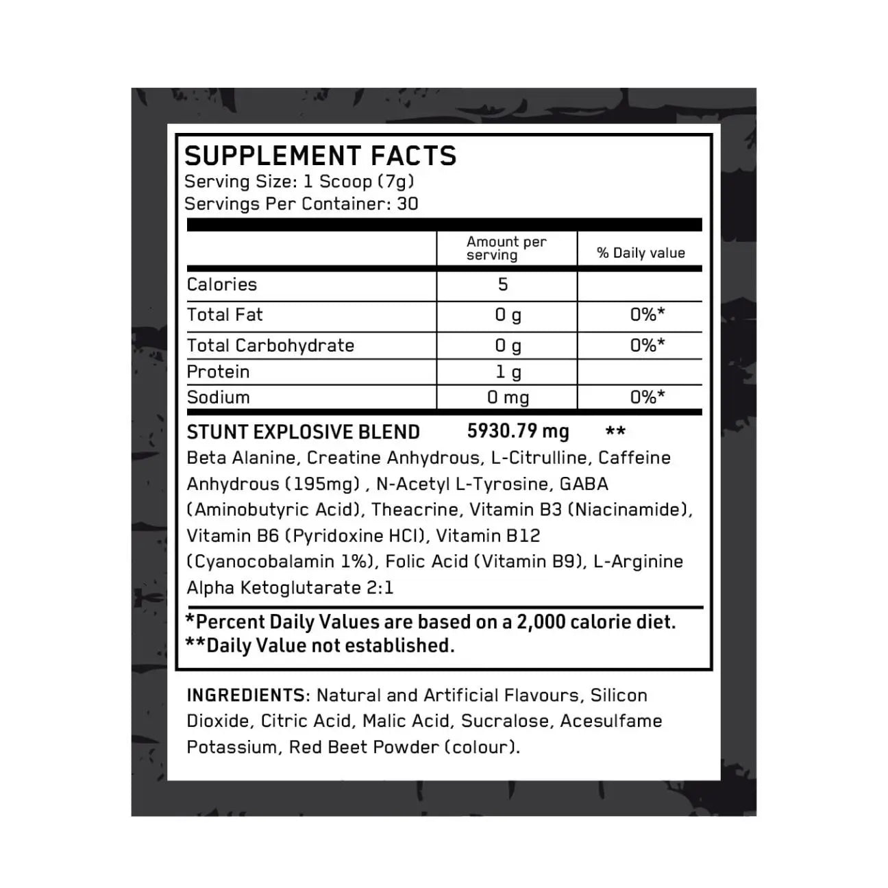 TruFuel STUNT, Powder - SUPPS OUTLET