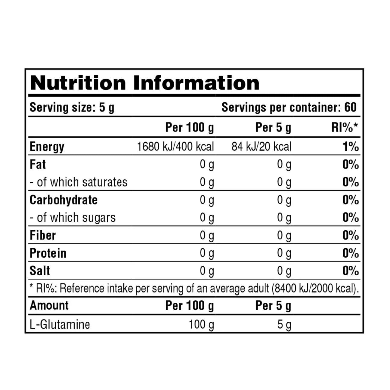 Galvanize Nutrition GLUTAMINE MAX, Powder Galvanize Nutrition