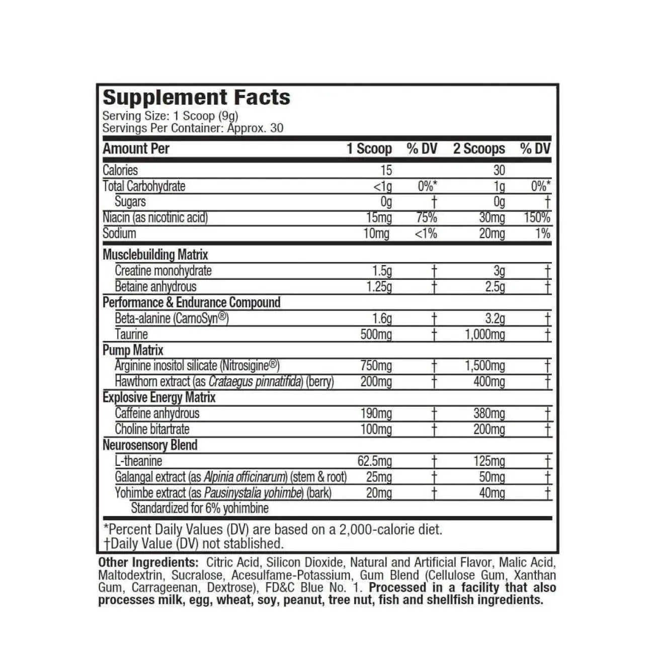 MuscleTech VAPOR X5, Powder MuscleTech